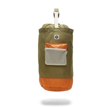 The Laundry Bag Olive & Orange