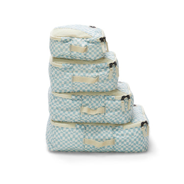 The Organizers Baby Blue Checkers