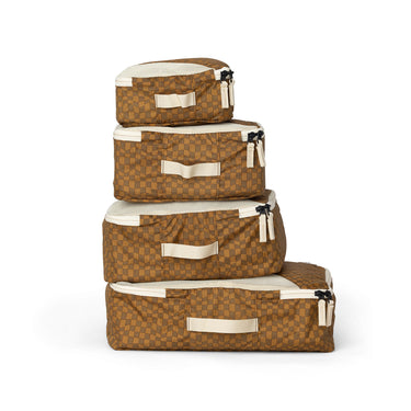 The Organizers Honey + Chocolate Checkers