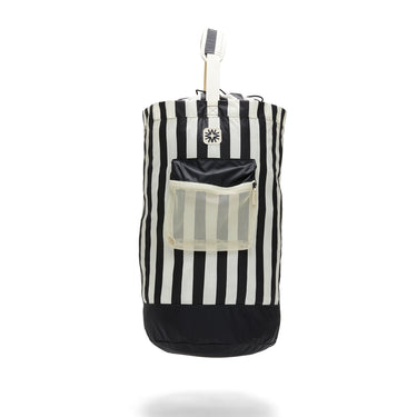 The Laundry Bag Black & White Stripes