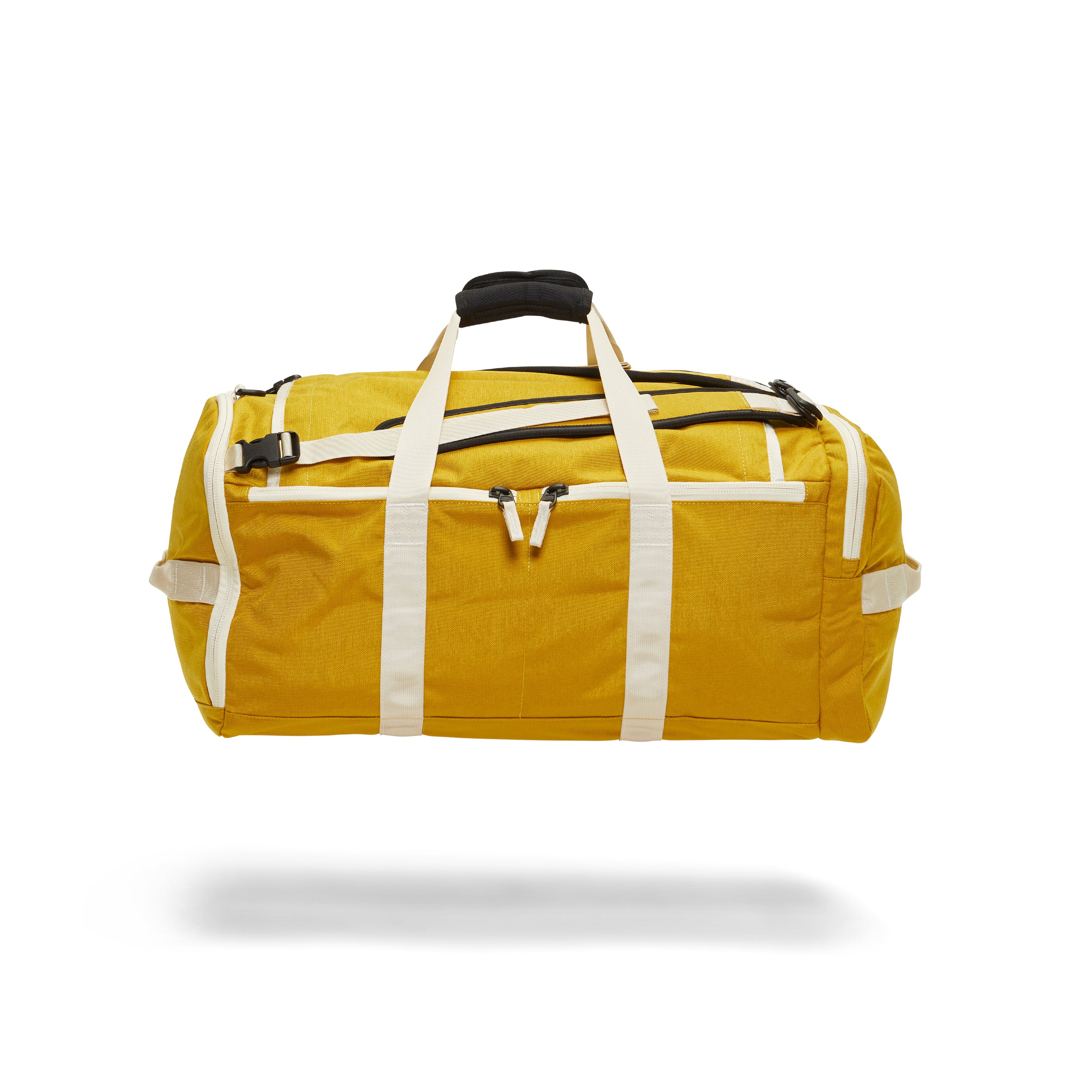 Pre-owned Boeing 55 Duffle Bag In Yellow